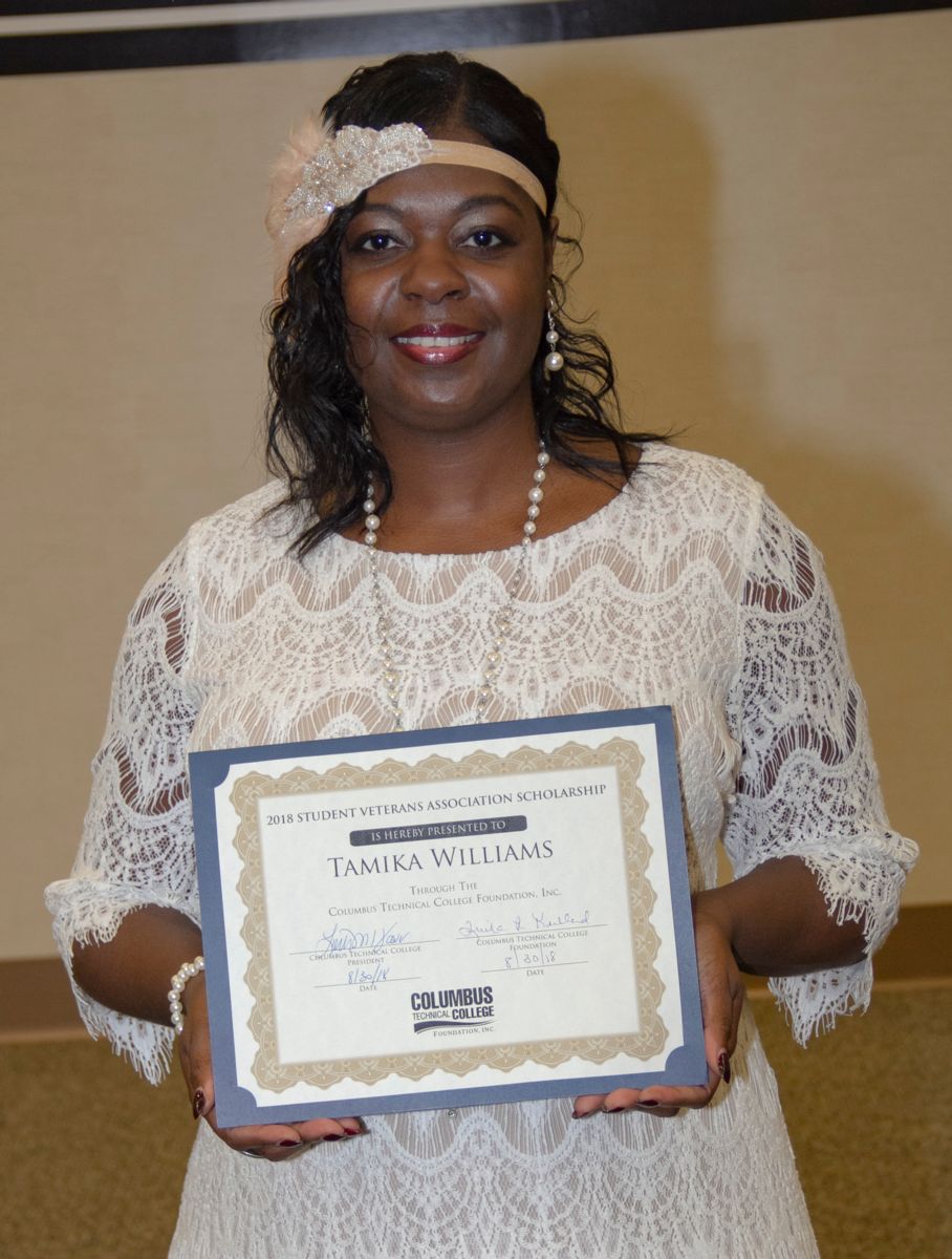 Student Veterans Scholarship Winner Tamika Williams