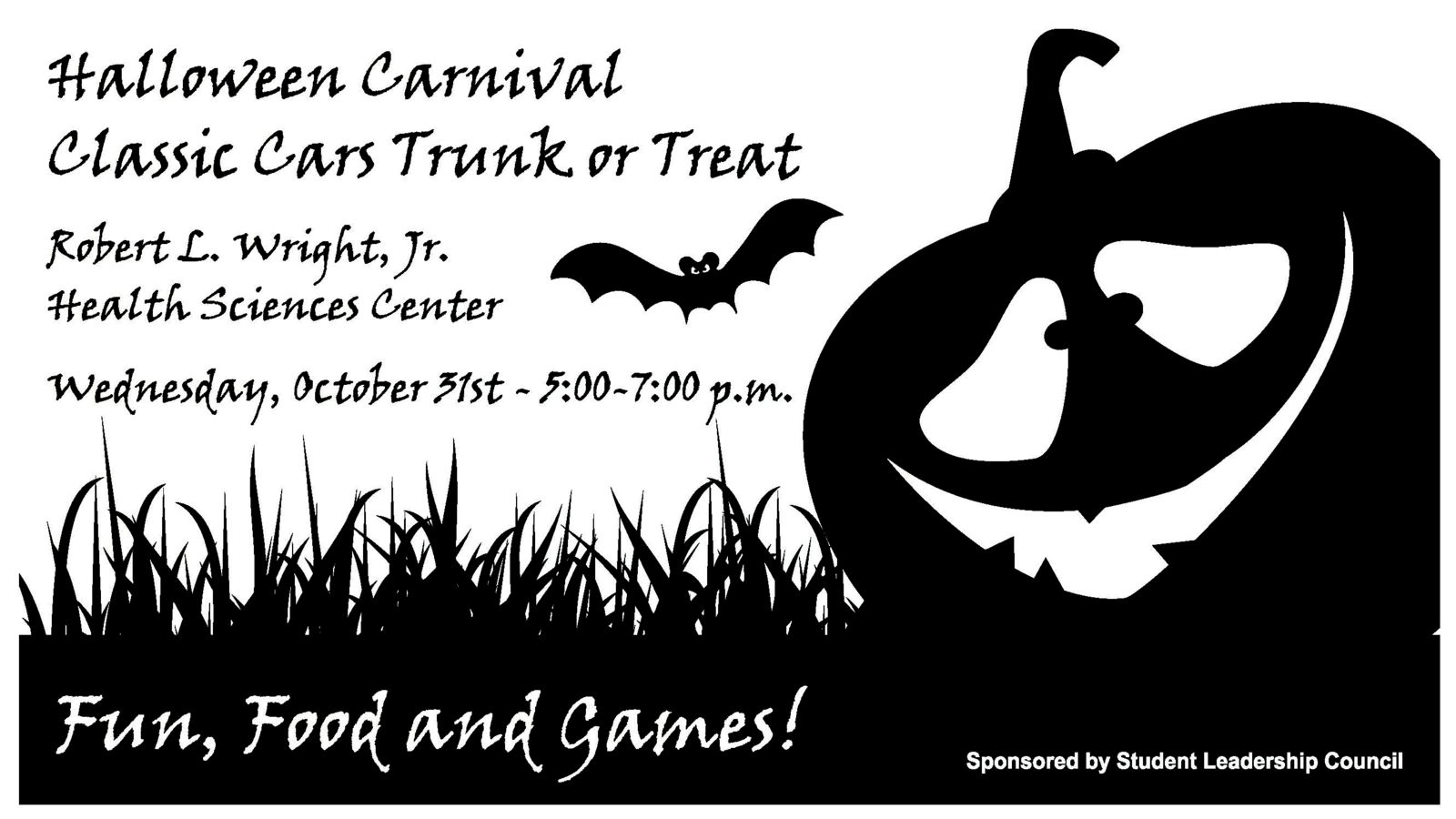 Trunk or Treat OCT 31